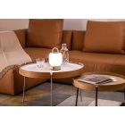 Loome Cloudy White opál fehér asztali LED lámpa