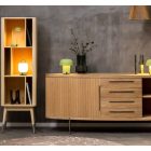 Loome Moss moha zöld asztali LED lámpa