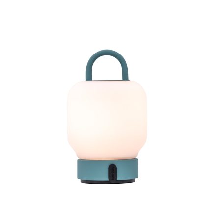 Loome Smokey Teal pávakék asztali LED lámpa