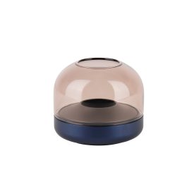 Glow 08 Cobalt Blue LED gyertyatartó kobalt kék Glow 08 Cobalt Blue LED gyertyatartó kobalt kék