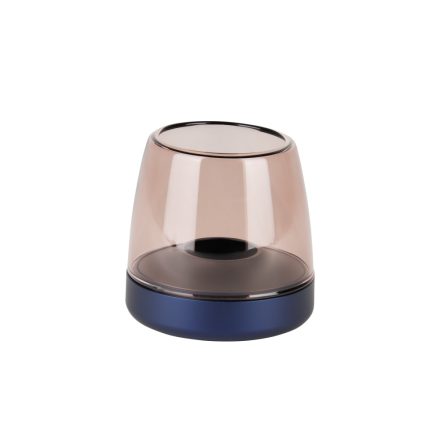 Glow 10 Cobalt Blue LED gyertyatartó kobalt kék